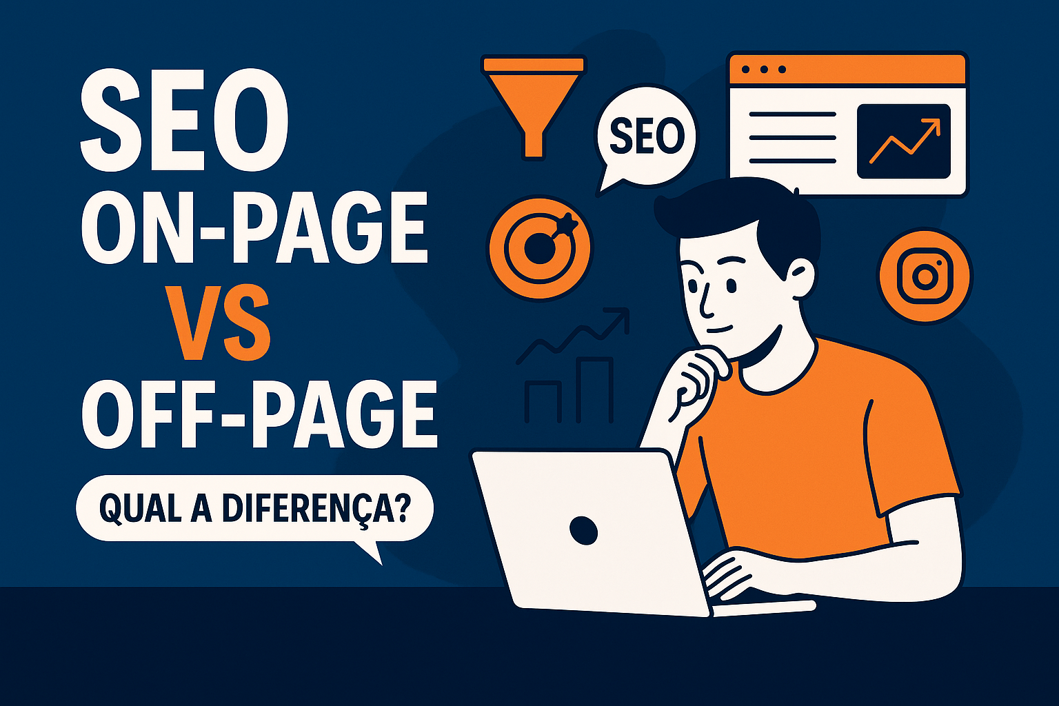 SEO on-page vs off-page: qual a diferença e como aplicar ambos