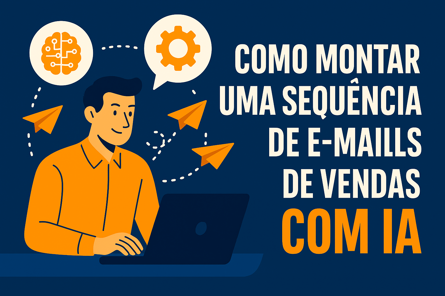 Como Montar uma Sequência de E-mails de Vendas com IA