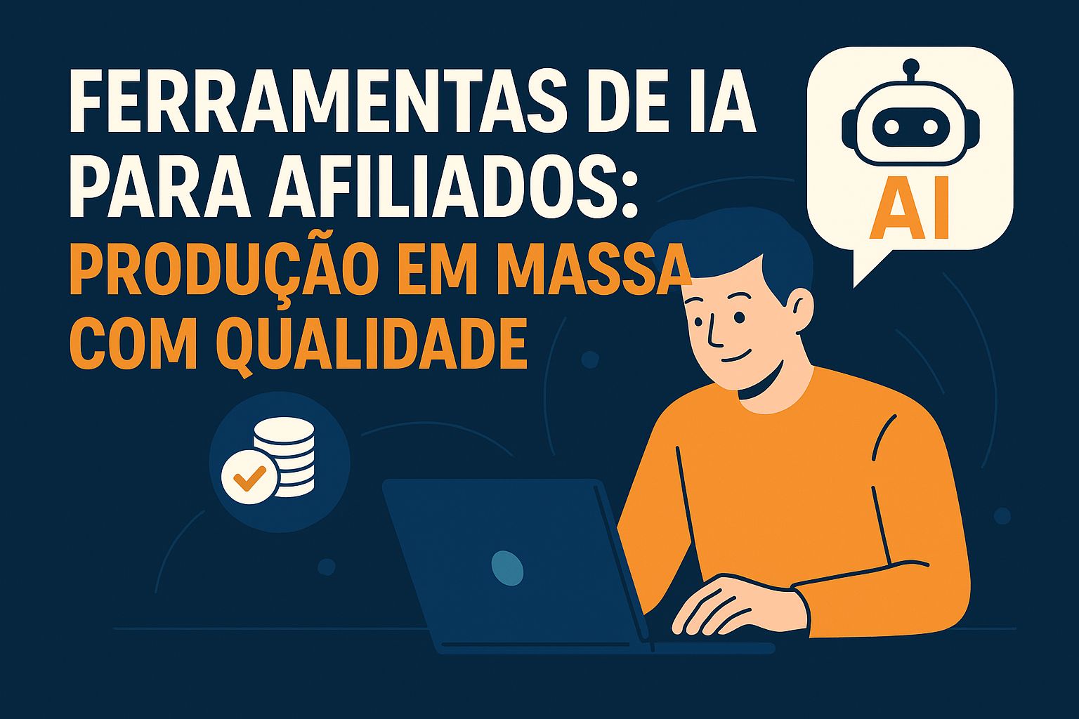 Ferramentas de IA para Afiliados: Produção em Massa com Qualidade e Conversão